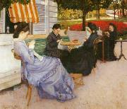 Gustave Caillebotte Portraits a la campagne France oil painting artist